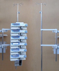 IV Pole - Wall Mounted For Infusion Pump